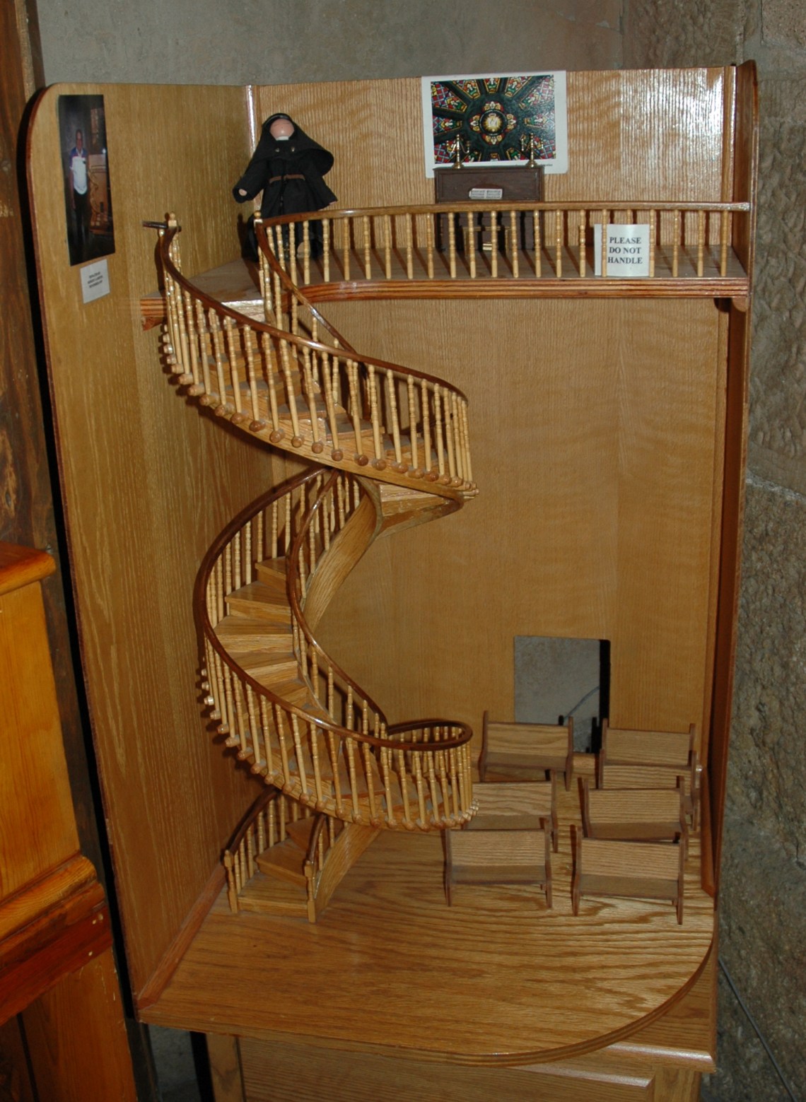The staircase Saint Joseph built in New Mexico